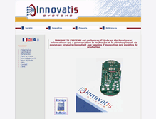 Tablet Screenshot of innovatis-systems.fr